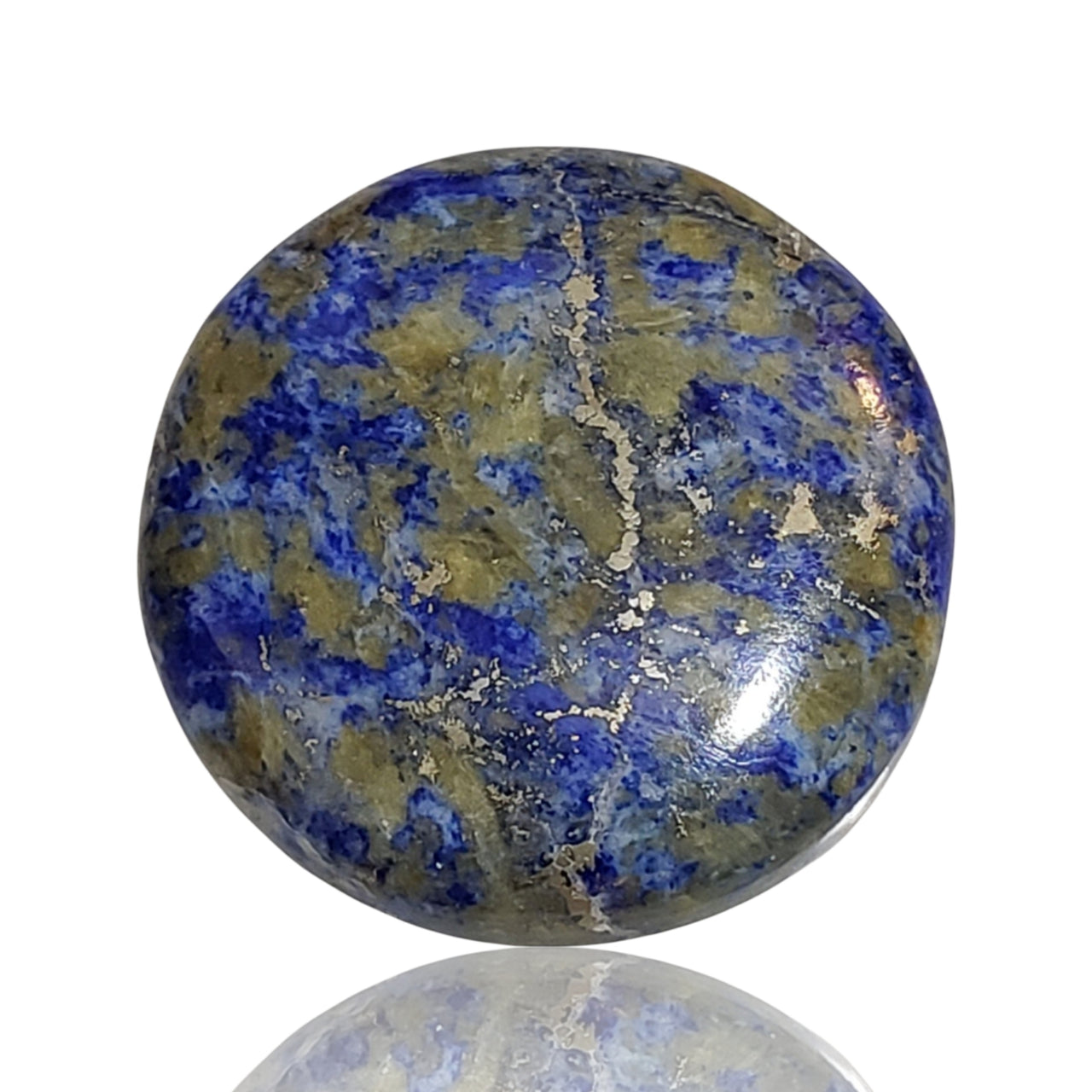 35.5Ct Natural Lapis Lazuli Cabochon. Size- approx. 25mm