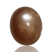 Thumbnail for 11.5Ct Natural Peach Moonstone Cabochon. Size- approx. 15x13mm