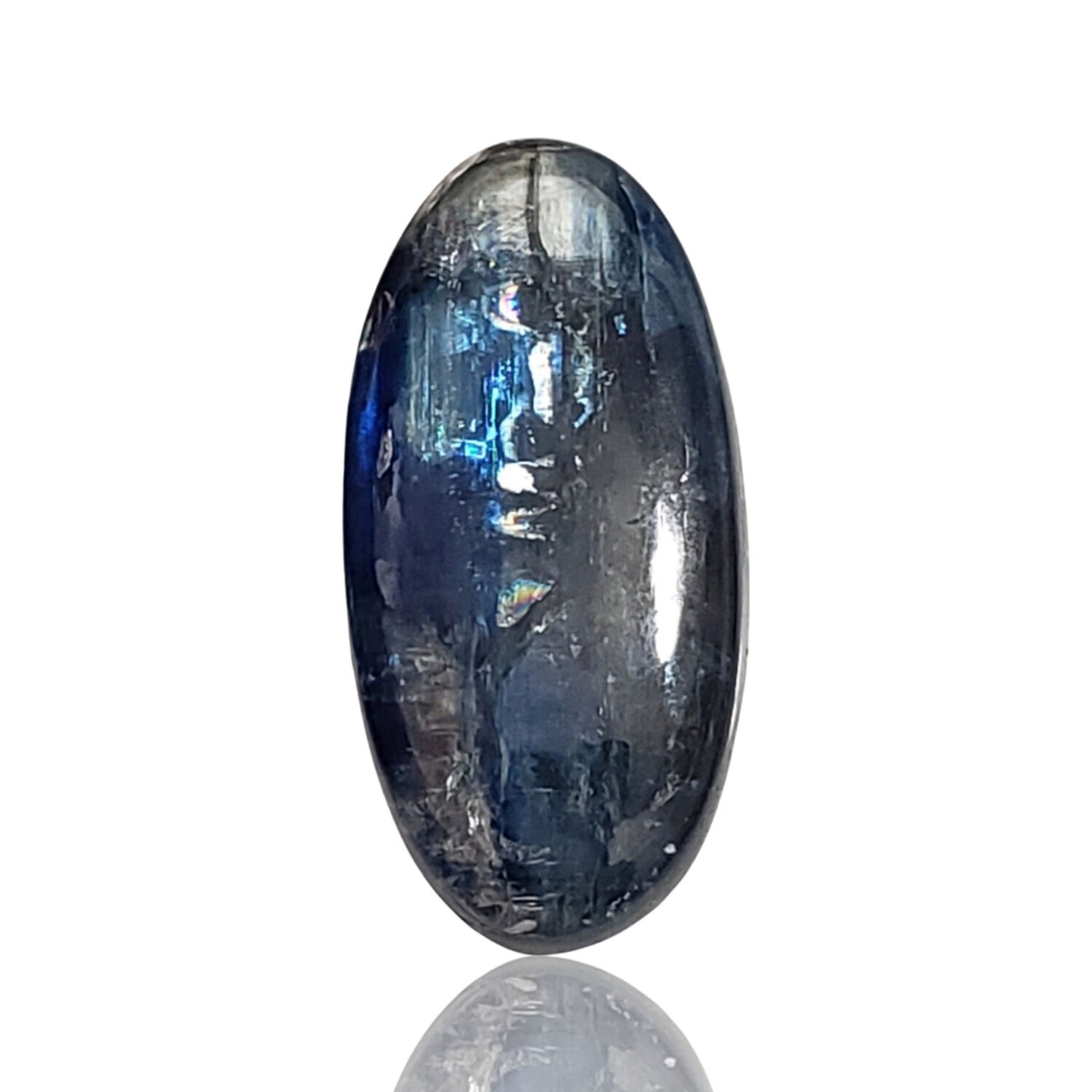 21Ct Natural Kyanite Cabochon. Size- approx. 26x13mm