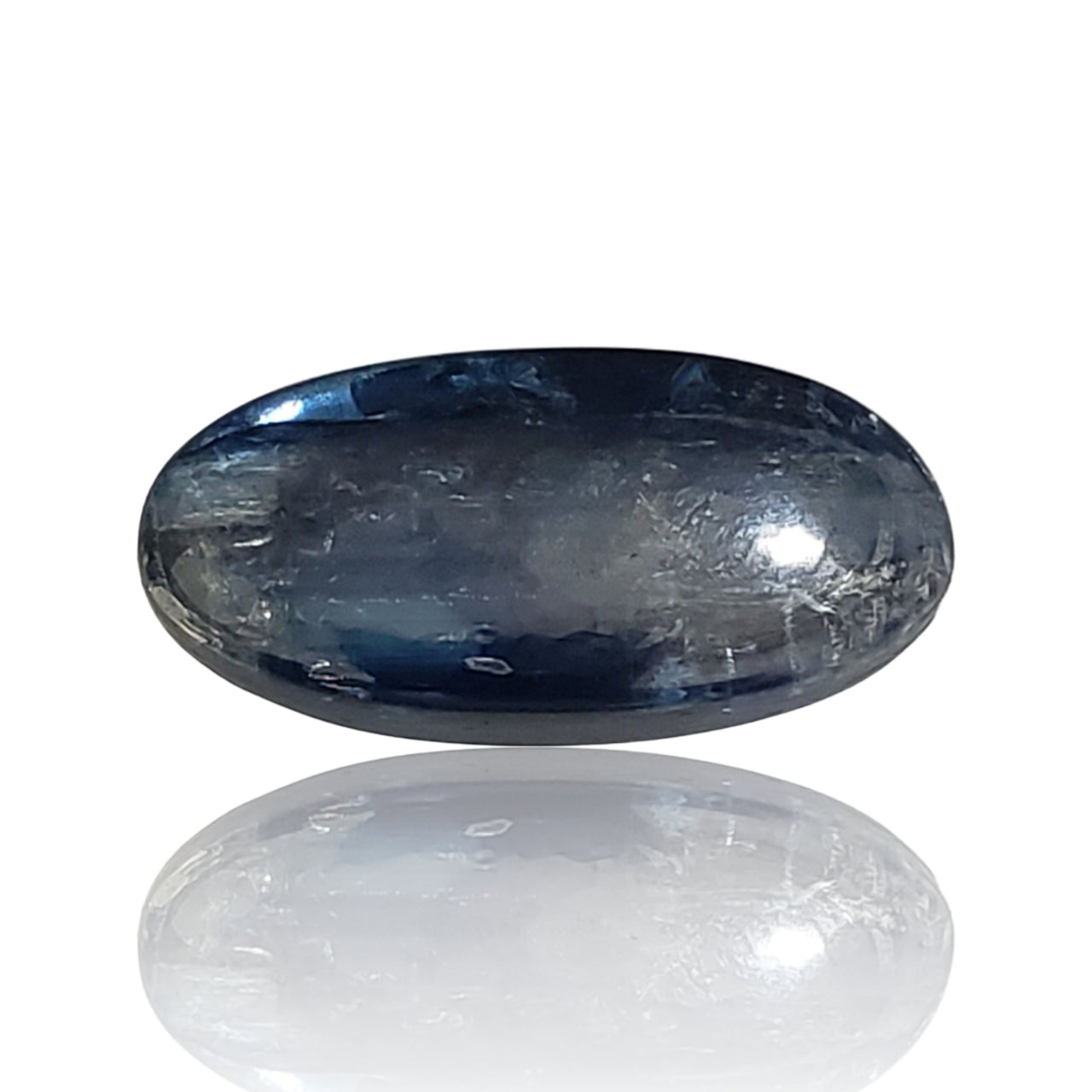 21Ct Natural Kyanite Cabochon. Size- approx. 26x13mm