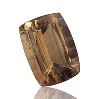 Thumbnail for 13.5Ct FINE Natural Beer Quartz Concave Cut. Size- approx. 18x13x8.7mm