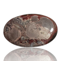 Thumbnail for 50Ct Natural Mushroom Rhyolite Cabochon. Size- approx. 43x27mm