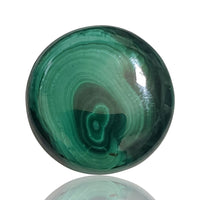 Thumbnail for 54Ct Natural Malachite Cabochon. Size- approx. 26mm