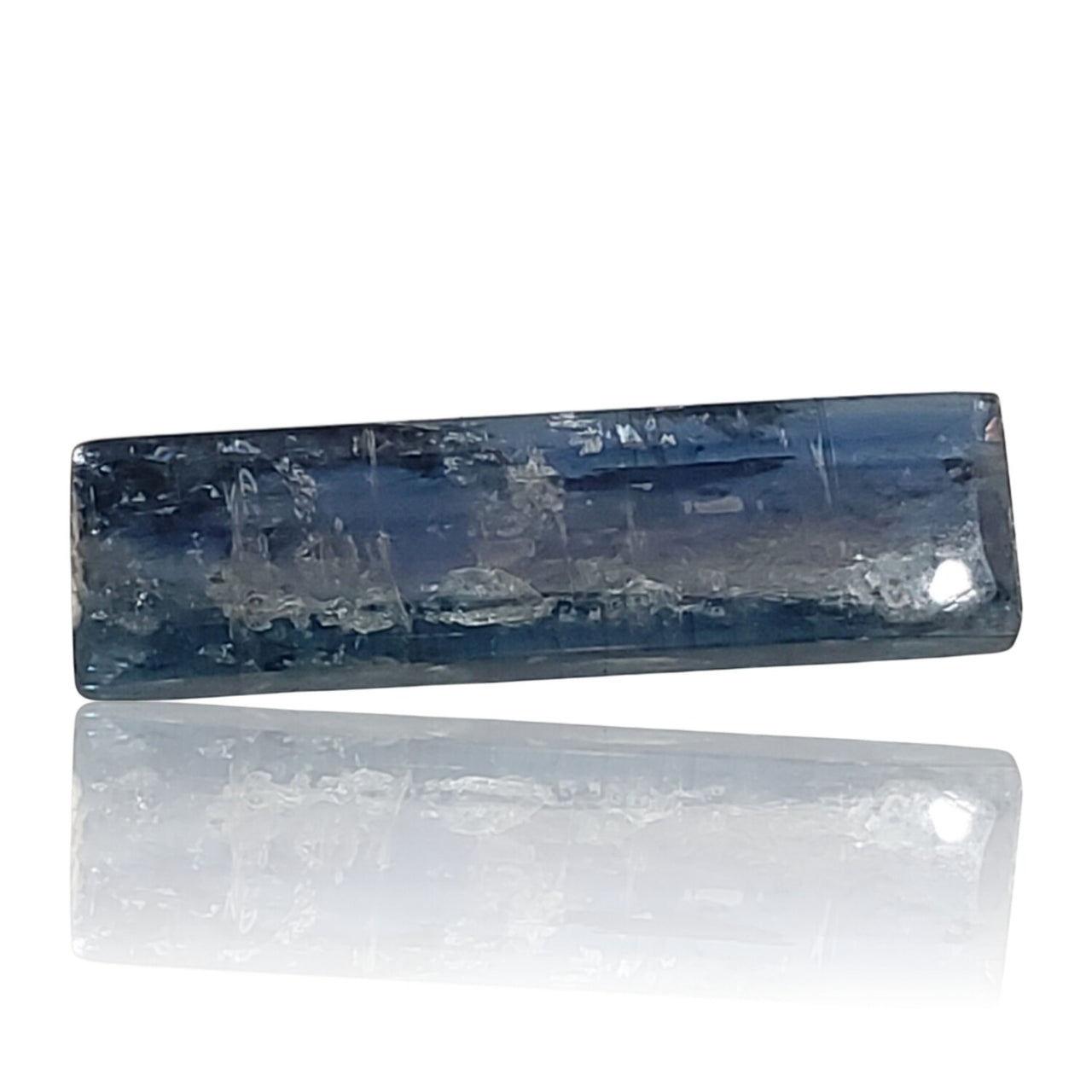 9.5Ct Natural Kyanite Cabochon. Size- approx. 28x8mm