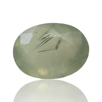 Thumbnail for 8Ct Natural Rutilated Prehnite Faceted. Size- approx. 16x12x9mm