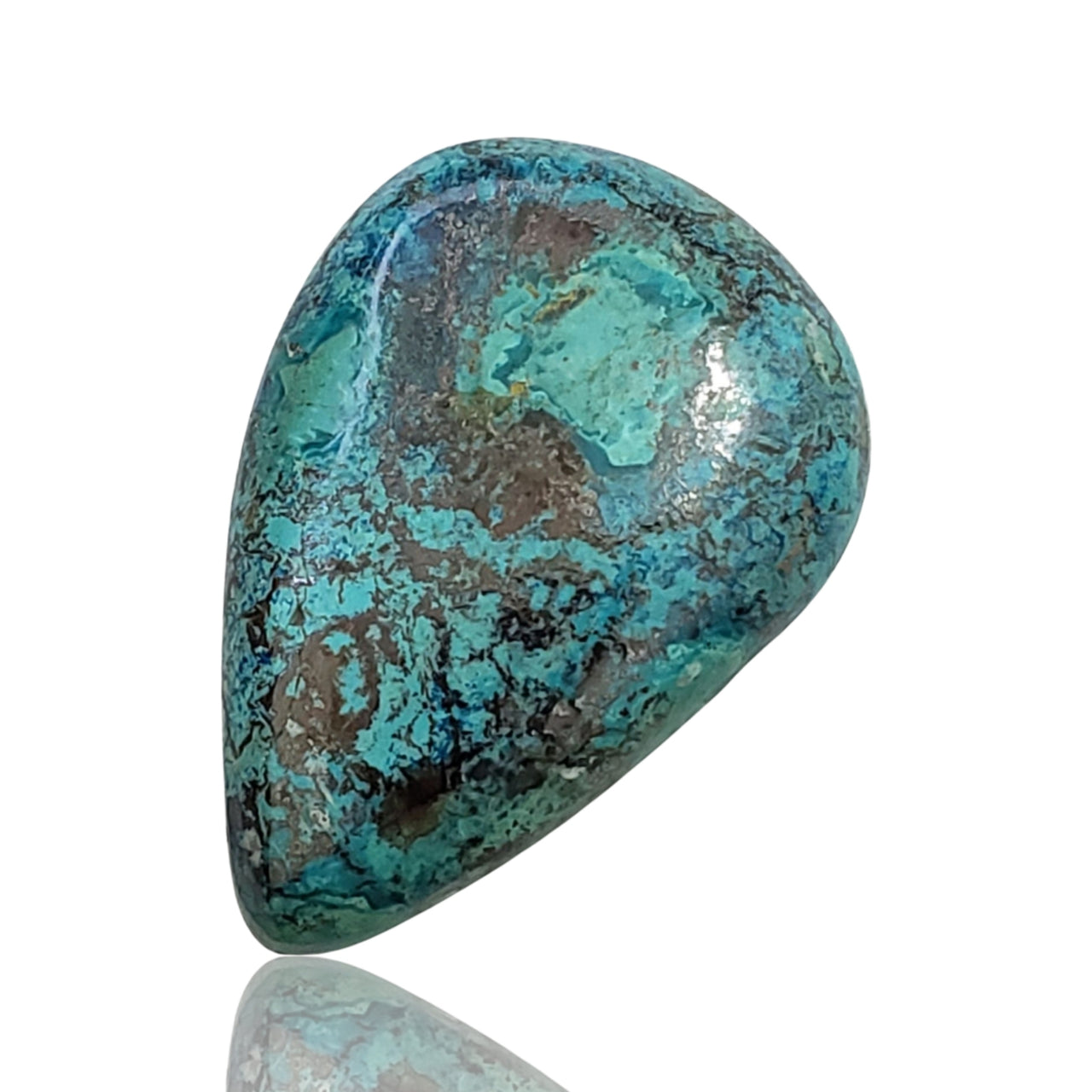 19Ct Natural Shattuckite Cabochon. Size- approx. 29x20mm