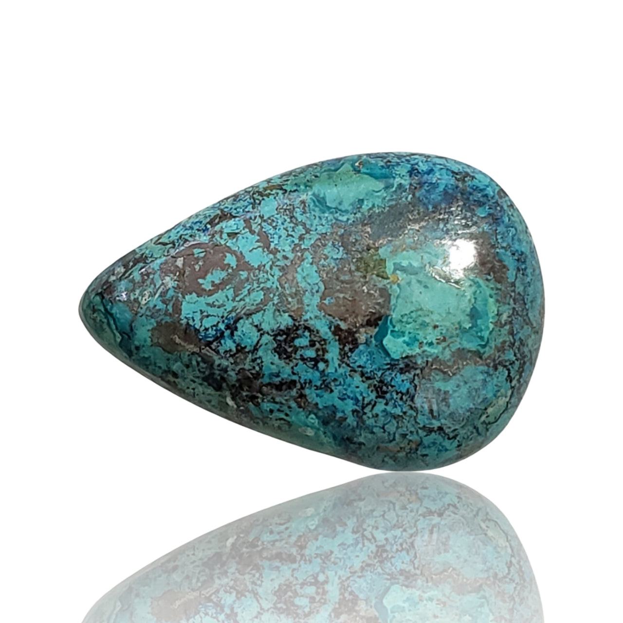 19Ct Natural Shattuckite Cabochon. Size- approx. 29x20mm