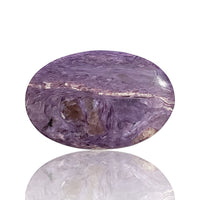 Thumbnail for 23.5Ct Natural Russian Charoite Cabochon. Size- approx. 32x22mm