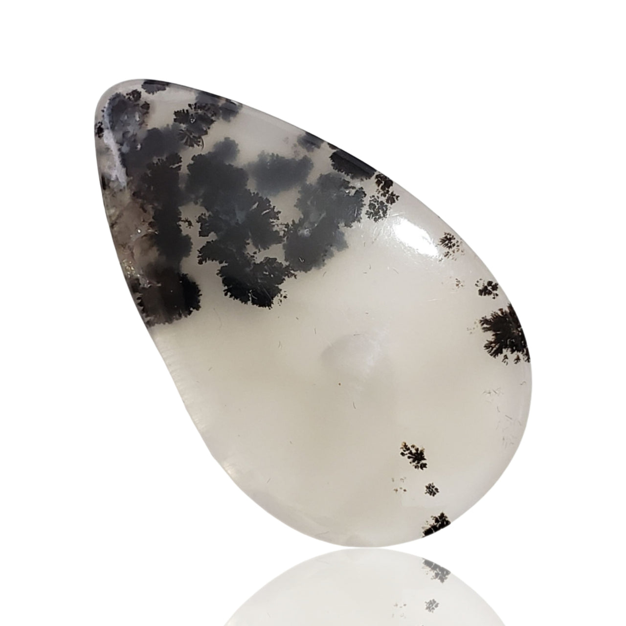 45Ct Natural Russian Dendritic Agate. Size- approx. 45x27mm