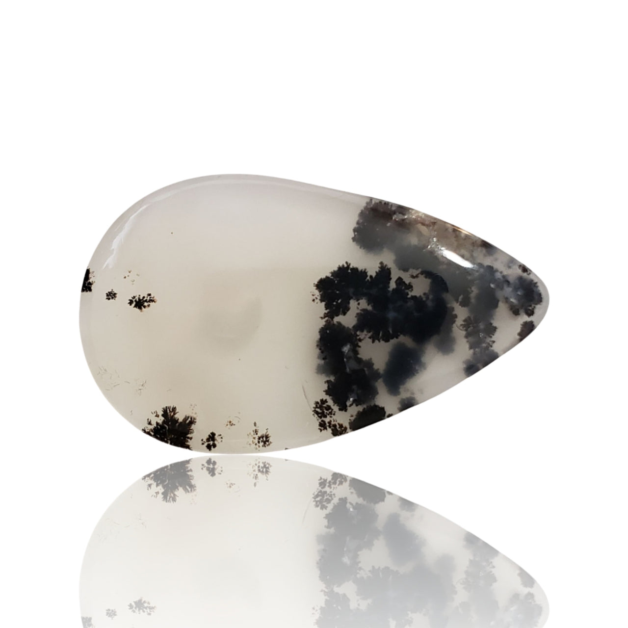 45Ct Natural Russian Dendritic Agate. Size- approx. 45x27mm