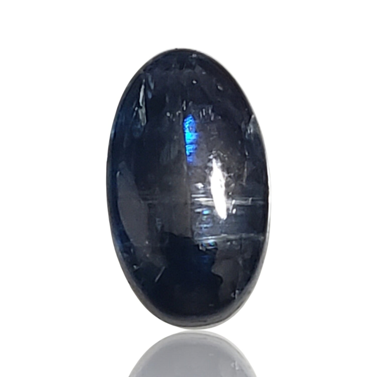 11Ct Natural Kyanite Cabochon. Size- approx. 17x10mm