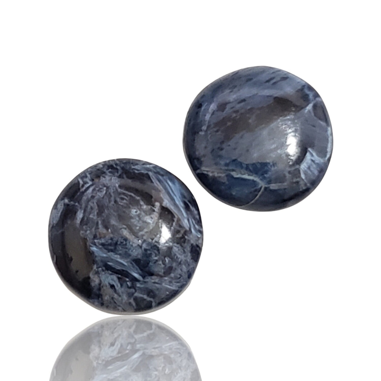 10.5Ct Natural Pietersite Cabochons 2 Piece/Pair. Size- approx. 13mm