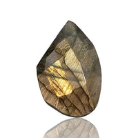 Thumbnail for 17Ct Natural Labradorite Rose Cut Cabochon. Size- approx. 27x17mm