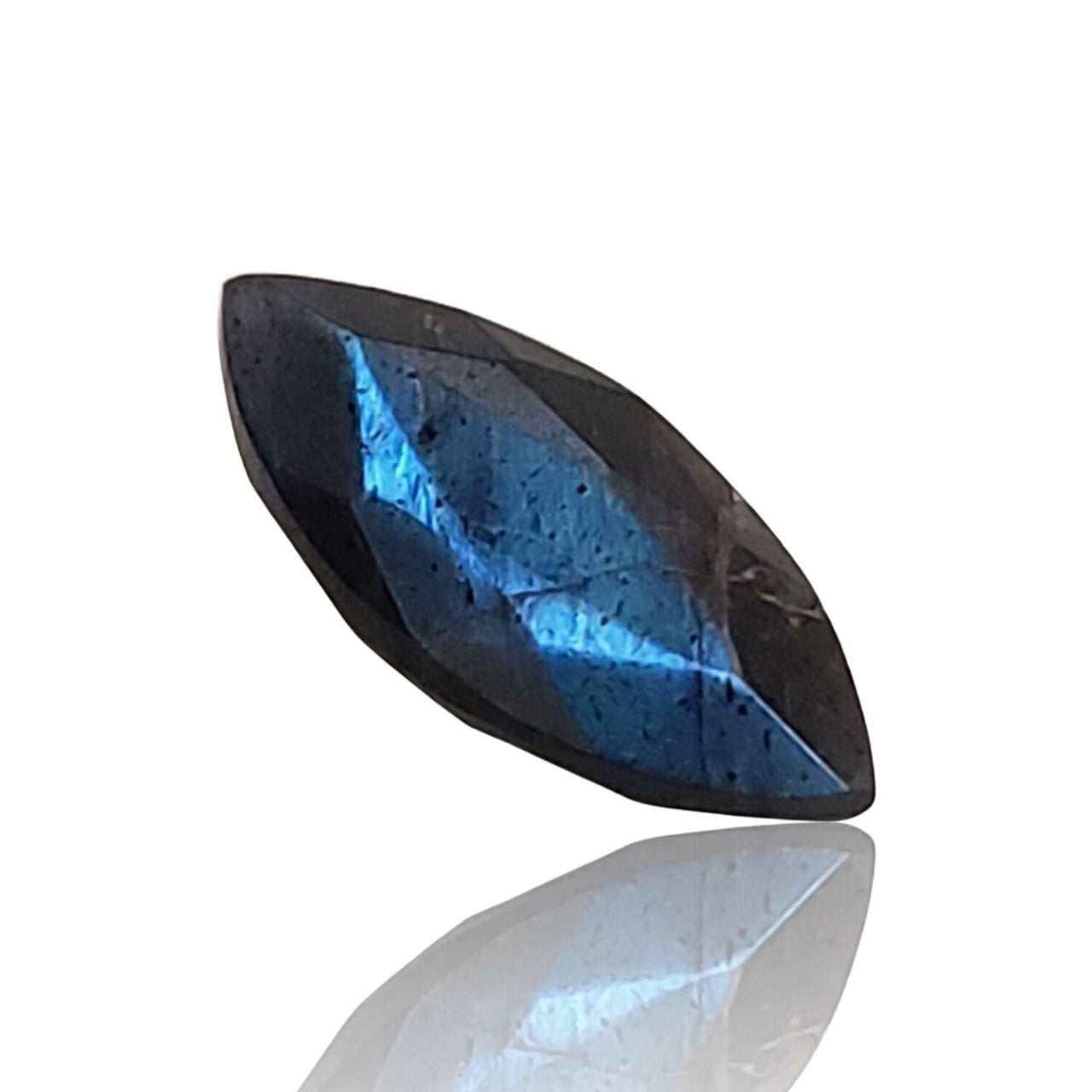 4.5Ct Natural Labradorite Faceted Marquise Cut. Size- approx. 17x8x6mm