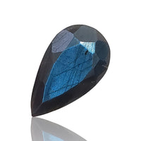 Thumbnail for 8Ct Natural Labradorite Faceted Pear Cut. Size- approx. 20x12x6mm