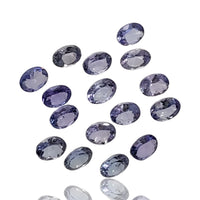 Thumbnail for 3Ct 16PCs Natural Iolite Faceted Oval LOT. Size- approx. 4x3mm