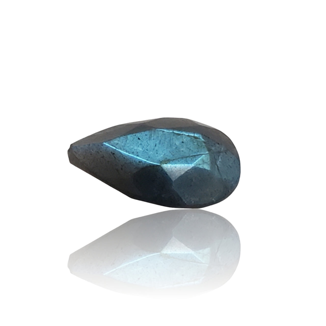 2.5Ct Natural Labradorite Faceted. Size- approx. 11x8x5mm