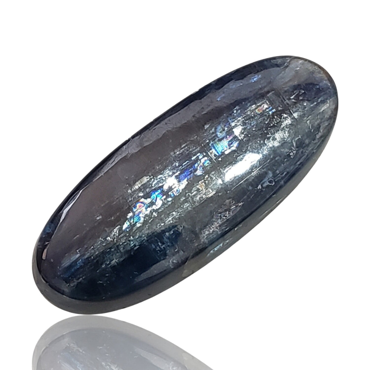 35.5Ct Natural Kyanite Cabochon. Size- approx. 34x14mm