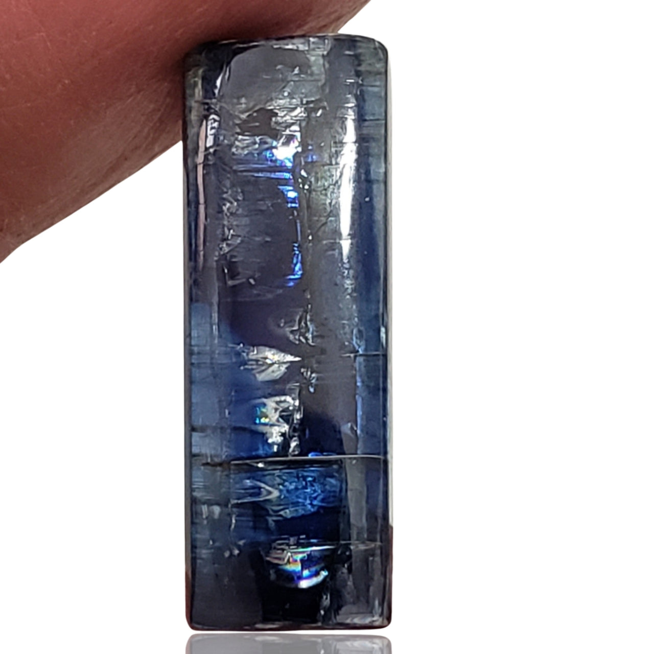 11Ct Natural Kyanite Cabochon. Size- approx. 24x9mm