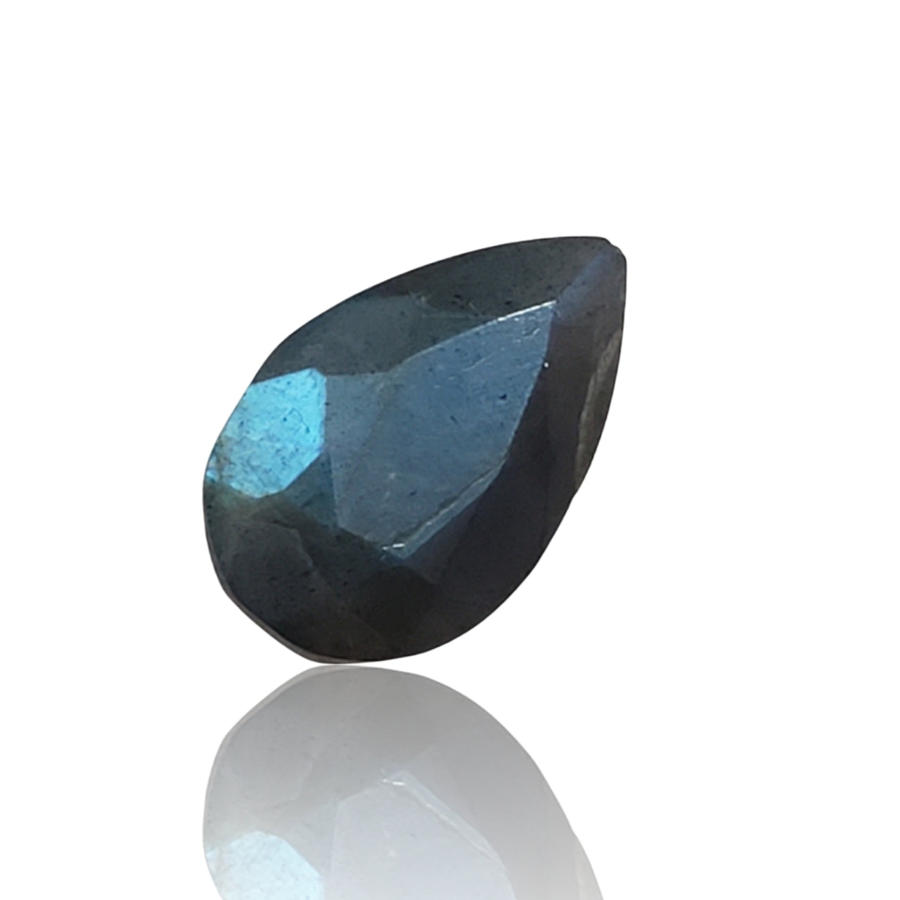 2.5Ct Natural Labradorite Faceted. Size- approx. 11x8x5mm