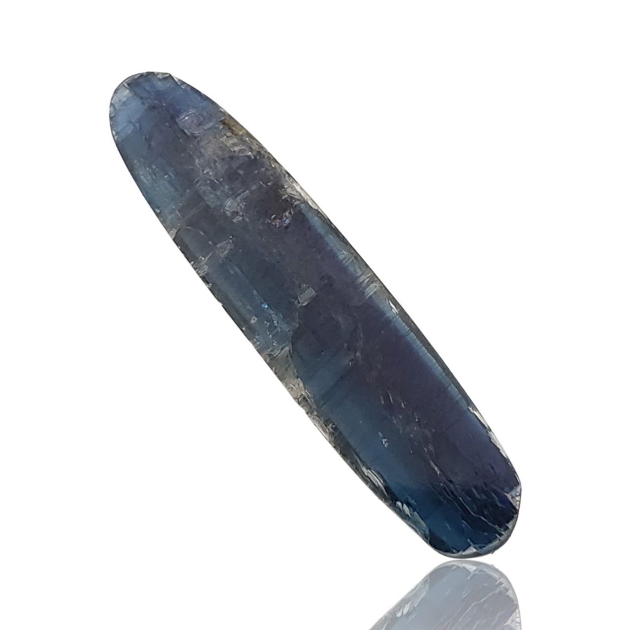 24.5 Natural Kyanite Cabochon. Size- approx. 44x10mm