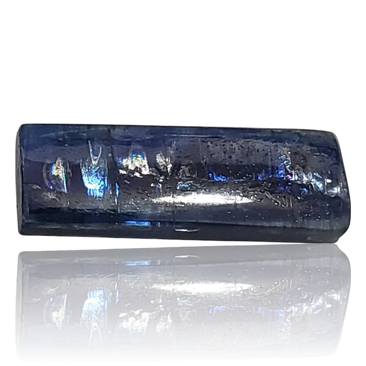 11Ct Natural Kyanite Cabochon. Size- approx. 24x9mm