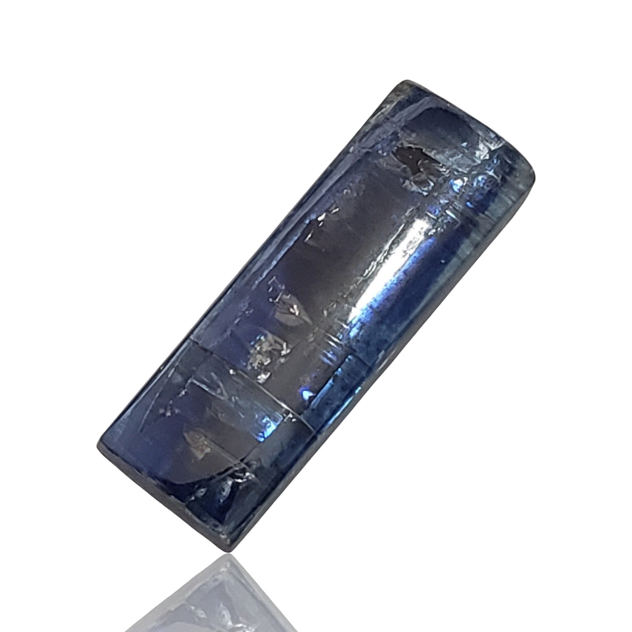 11Ct Natural Kyanite Cabochon. Size- approx. 24x9mm