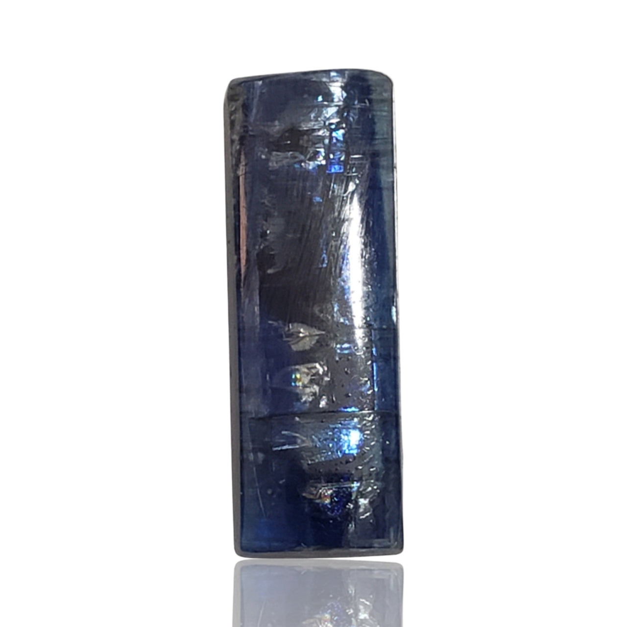 11Ct Natural Kyanite Cabochon. Size- approx. 24x9mm