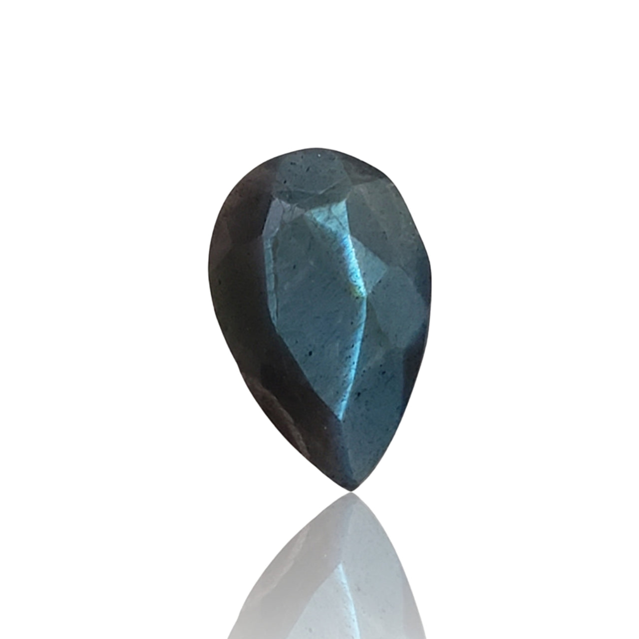 2.5Ct Natural Labradorite Faceted. Size- approx. 11x8x5mm