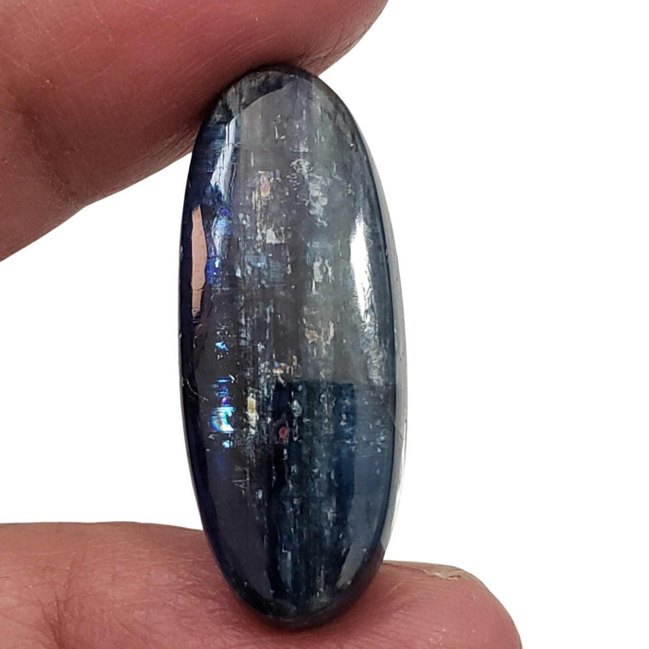 35.5Ct Natural Kyanite Cabochon. Size- approx. 34x14mm