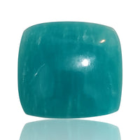 Thumbnail for 28Ct Natural Peruvian ICY Amazonite Cabochon. Size- approx. 23x22mm