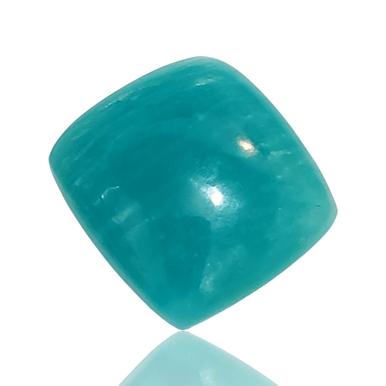 28Ct Natural Peruvian ICY Amazonite Cabochon. Size- approx. 23x22mm