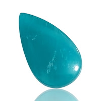 Thumbnail for 25.5Ct Natural Peruvian ICY Amazonite Cabochon. Size- approx. 35x19mm