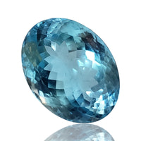 Thumbnail for 29.5Ct Natural FINE Blue Topaz Faceted. Size- approx. 20x15x11mm