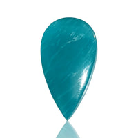 Thumbnail for 25.5Ct Natural Peruvian ICY Amazonite Cabochon. Size- approx. 35x19mm