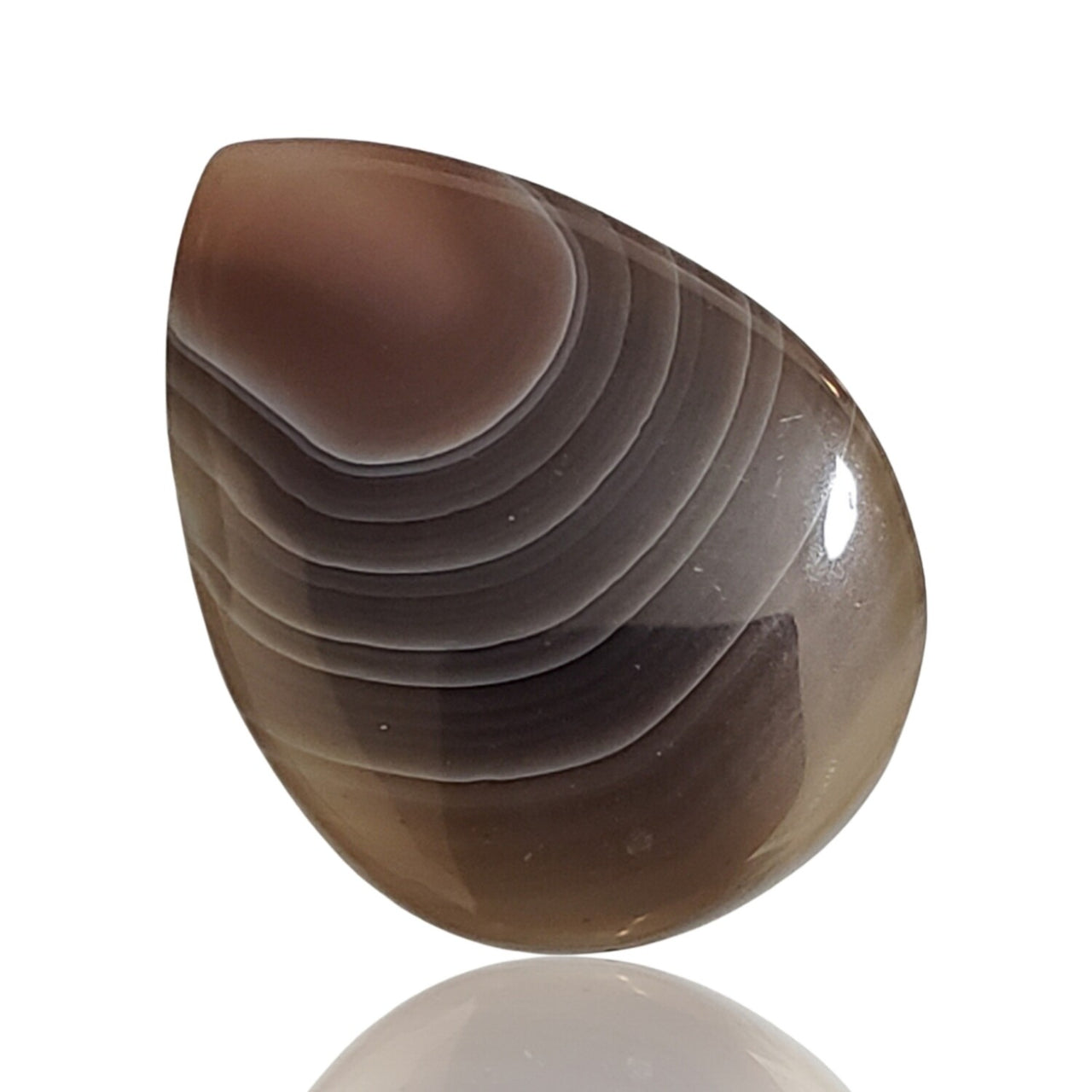 24Ct Natural Botswana Agate Cabochon. Size- approx. 29x21mm