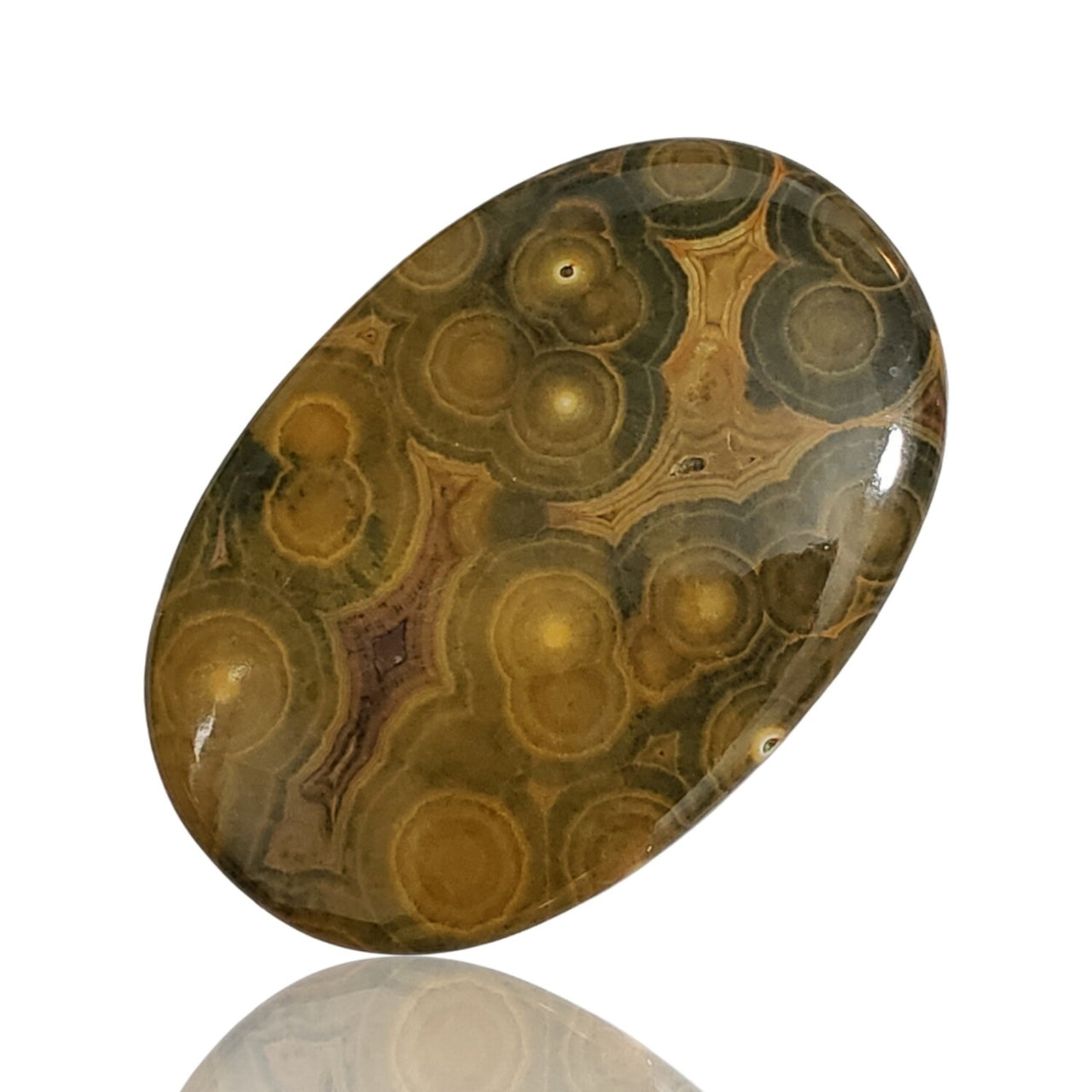 36Ct Natural Ocean Jasper Cabochon. Size- approx. 36x25mm