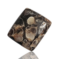 Thumbnail for 29Ct Natural Turritella Agate Cabochon. Size- approx. 24x21mm