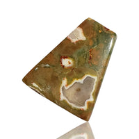 Thumbnail for 17Ct Natural Rhyolite Rainforest Jasper Cabochon. Size- approx. 28x24mm