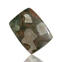 Thumbnail for 16.5Ct Natural Rhyolite Rainforest Cabochon. Size- approx. 26x19mm