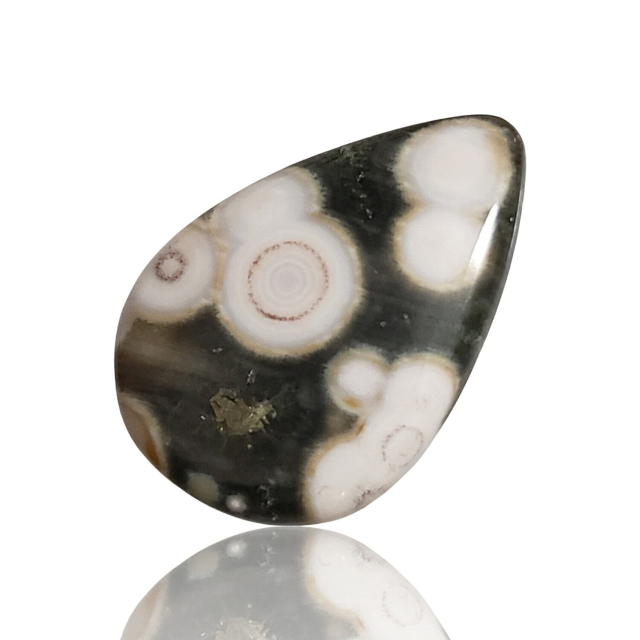 26Ct Natural Ocean Jasper Cabochon. Size- approx. 32x22mm