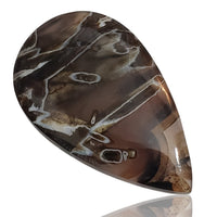 Thumbnail for 43Ct Natural Pseudomorph Agate Cabochon 40x25mm