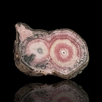 Thumbnail for 24Ct Natural Rhodochrosite Stalactite Stalagmite Tube Polished Slice 25x16mm