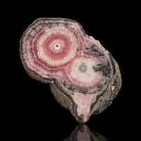 Thumbnail for 24Ct Natural Rhodochrosite Stalactite Stalagmite Tube Polished Slice 25x16mm