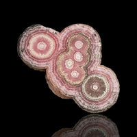 Thumbnail for 42.5Ct Natural Rhodochrosite Stalactite Stalagmite Tube Polished Slice 40x26mm