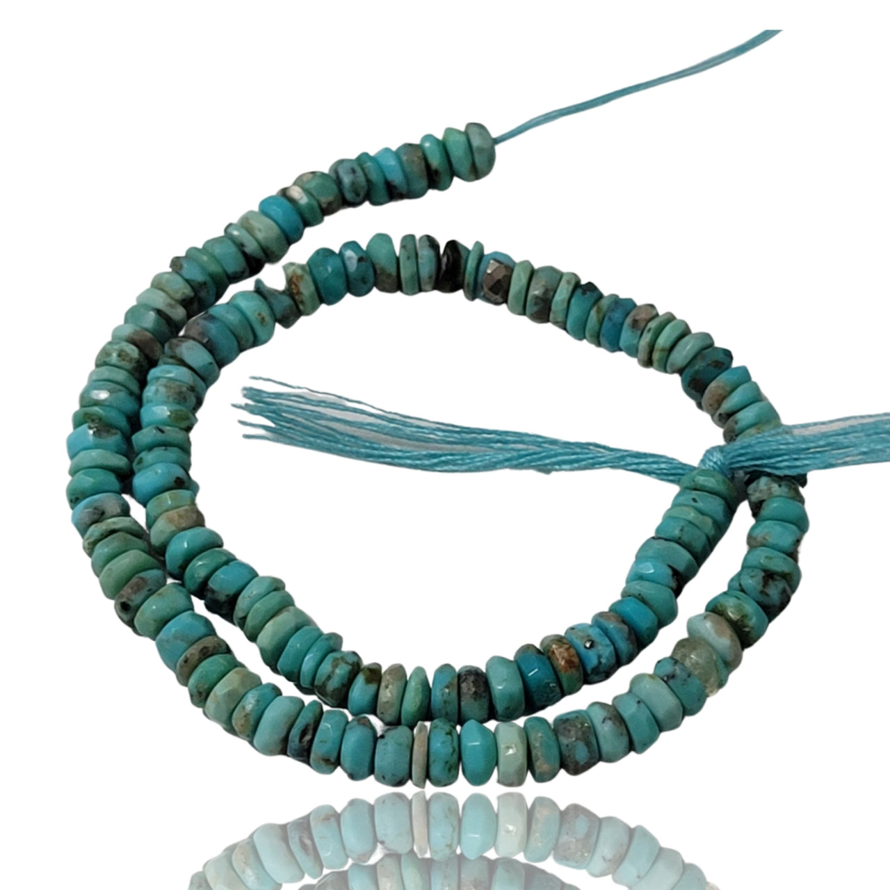 Natural Arizona Turquoise Bead Strand