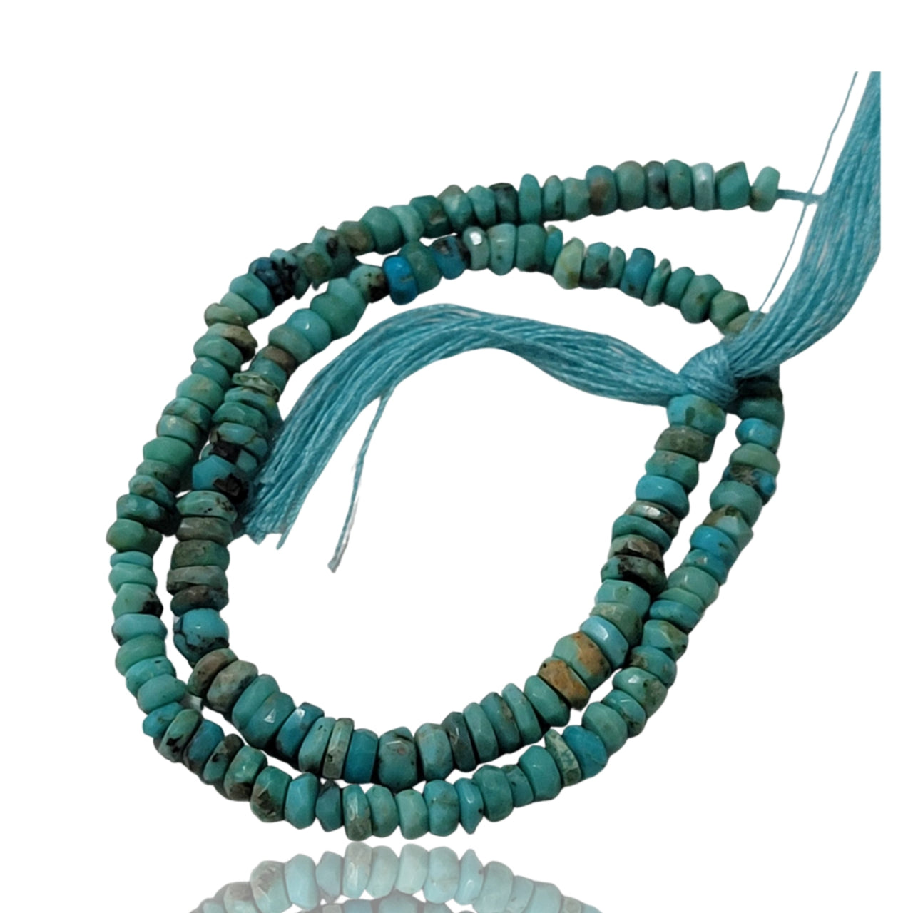 Natural Arizona Turquoise Bead Strand