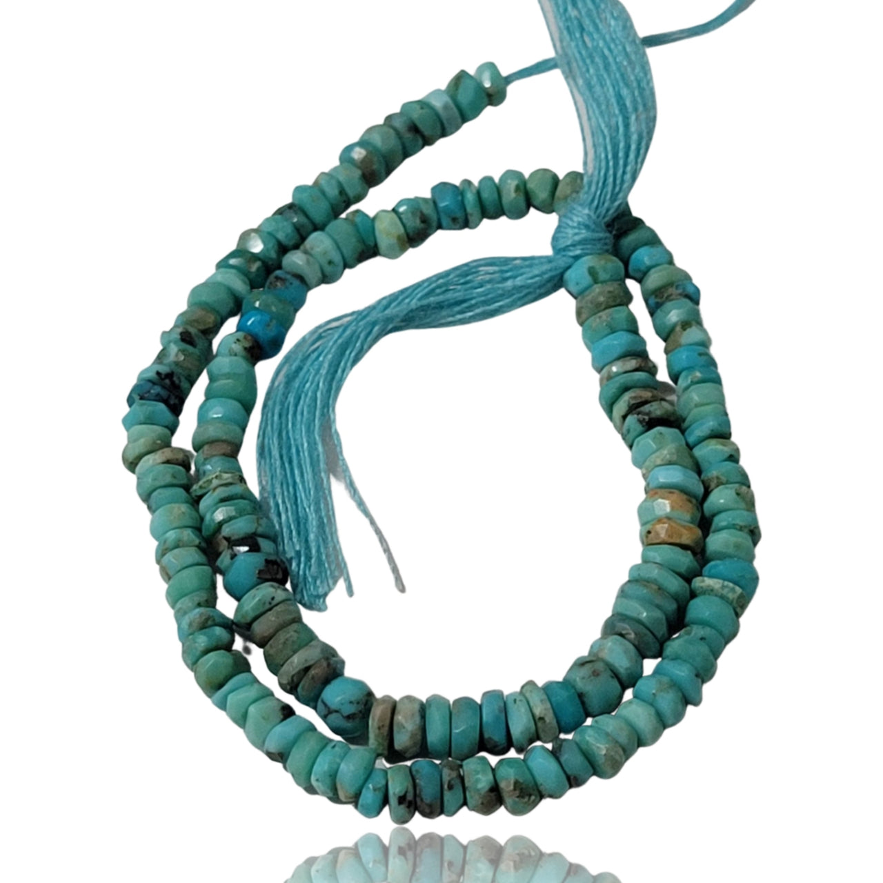 Natural Arizona Turquoise Bead Strand