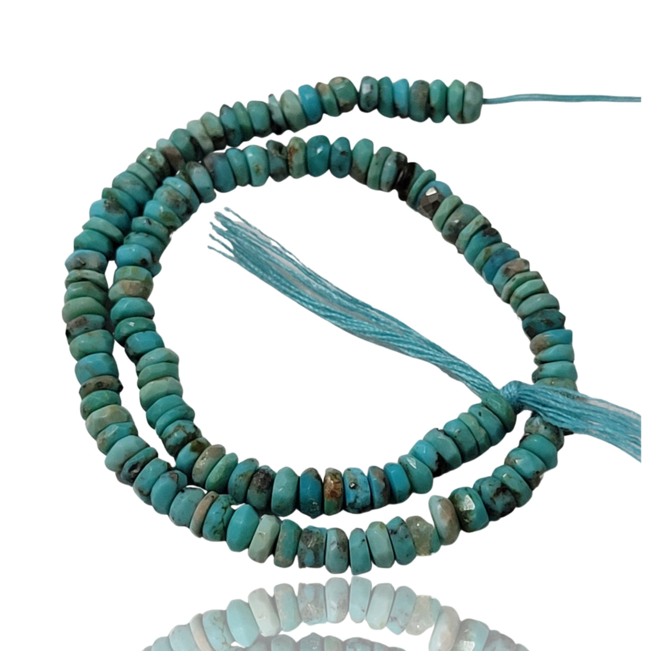 Natural Arizona Turquoise Bead Strand