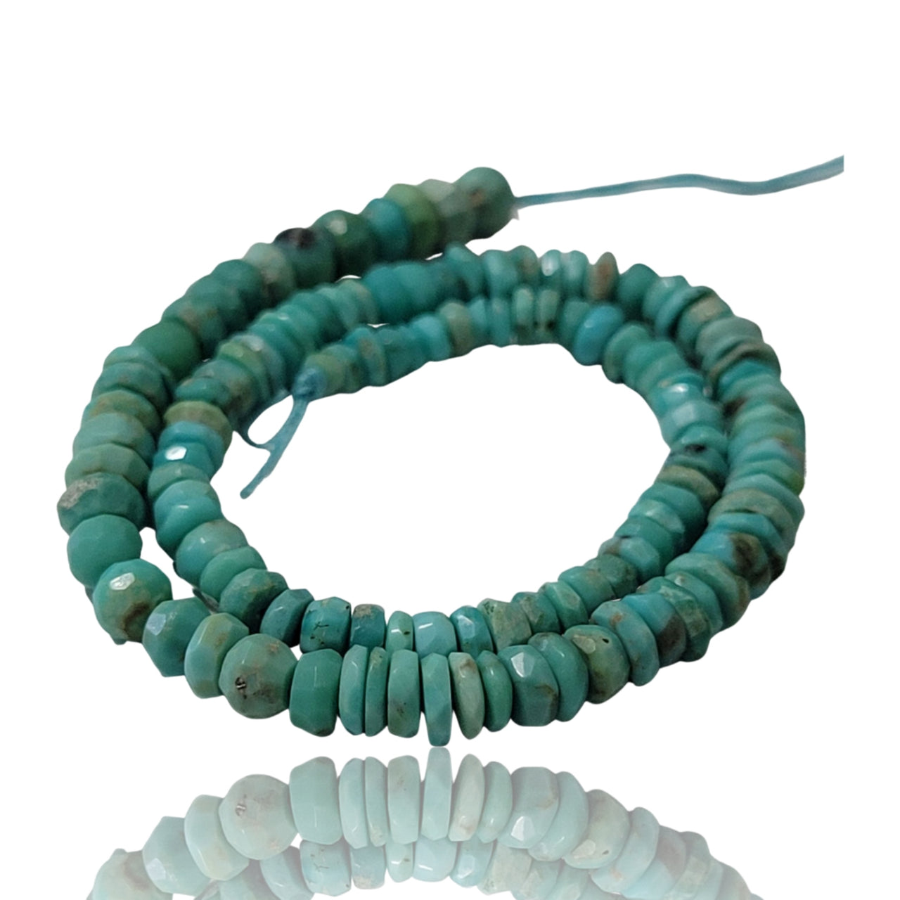 Natural Arizona Turquoise Bead Strand